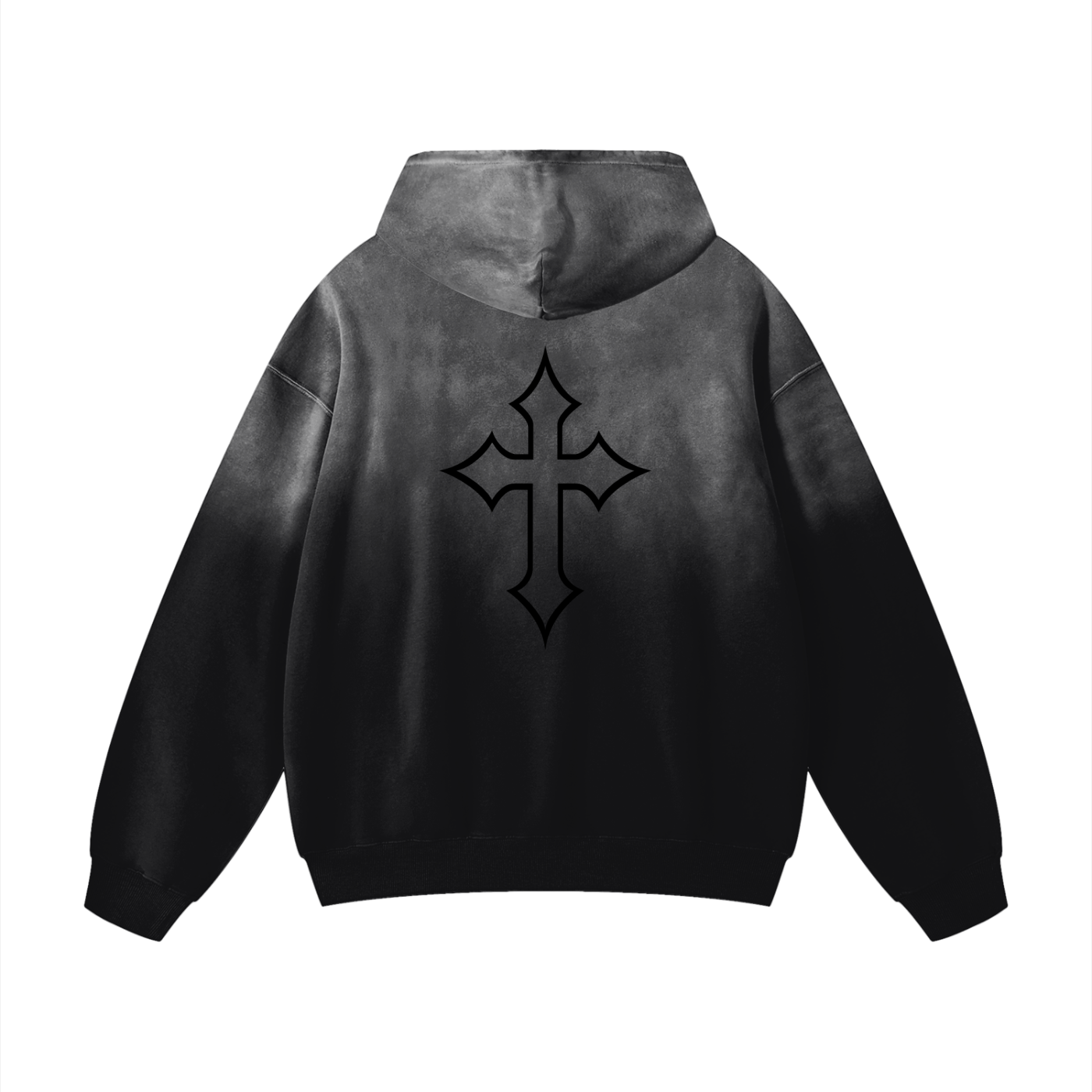 cross hoodie