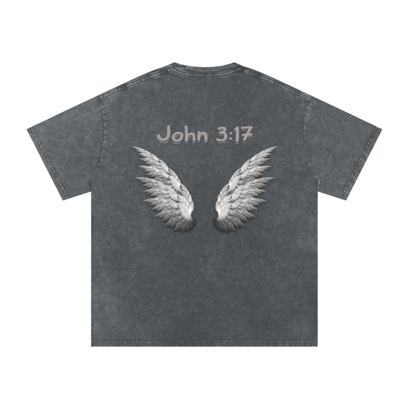 JOHN 3:17 ANGEL SHIRT.