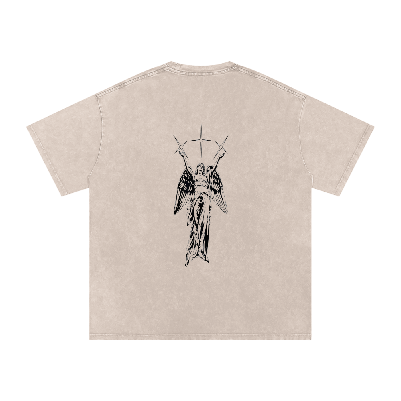Acid Wash Oversize T-Shirt - 250 GSM