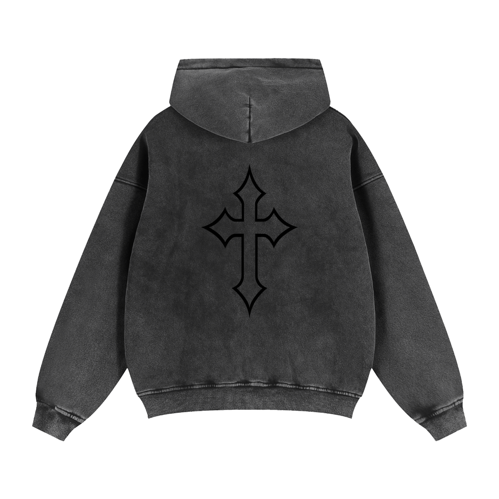 Zip-Through Boxy Fleece Hoodieinstead.