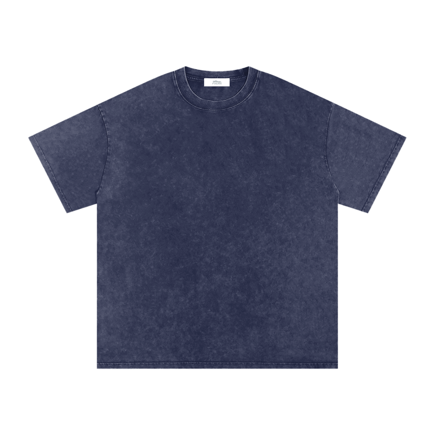 Snow Washed Oversized Cotton T-Shirt Gender