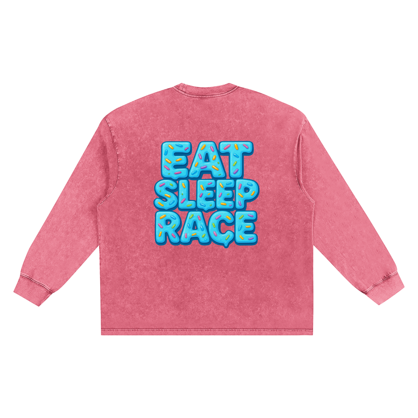 BLUE ESR Oversize Long Sleeve T-shirt.