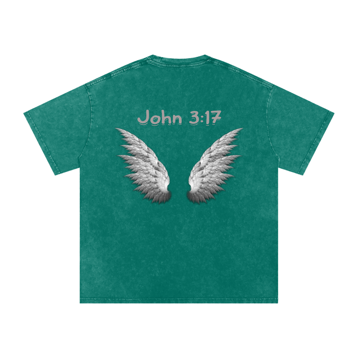 JOHN 3:17 ANGEL SHIRT.