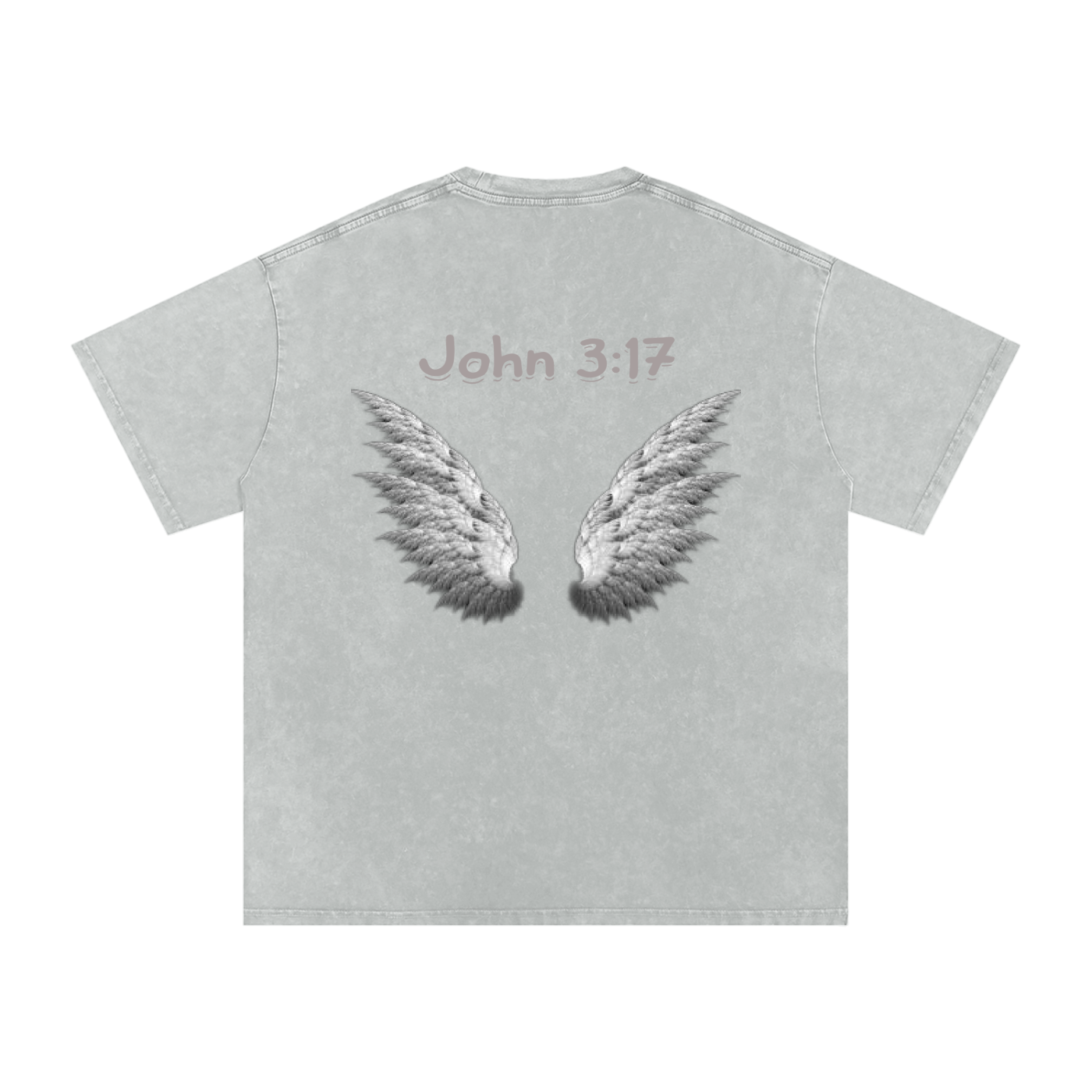 JOHN 3:17 ANGEL SHIRT.