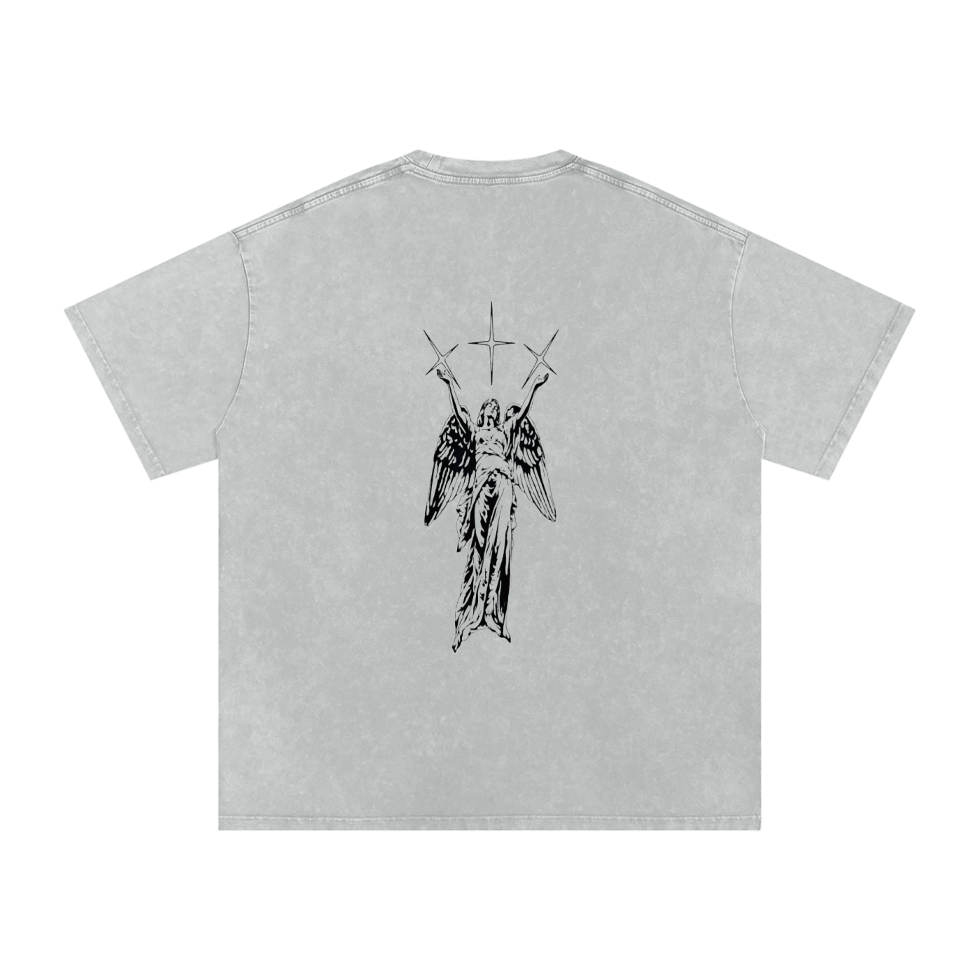 Acid Wash Oversize T-Shirt - 250 GSM