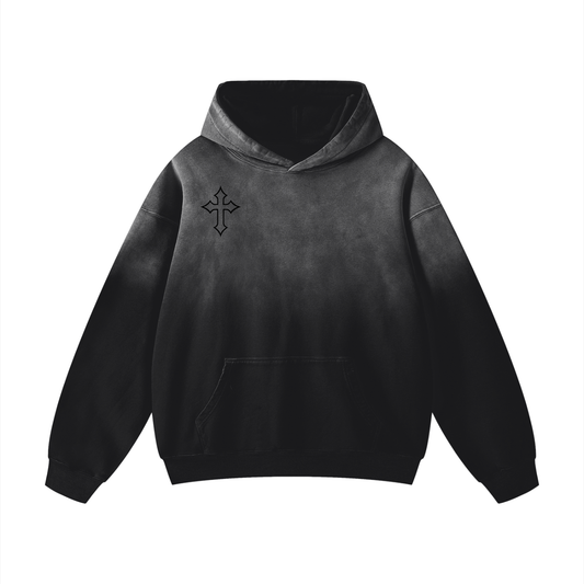 cross hoodie