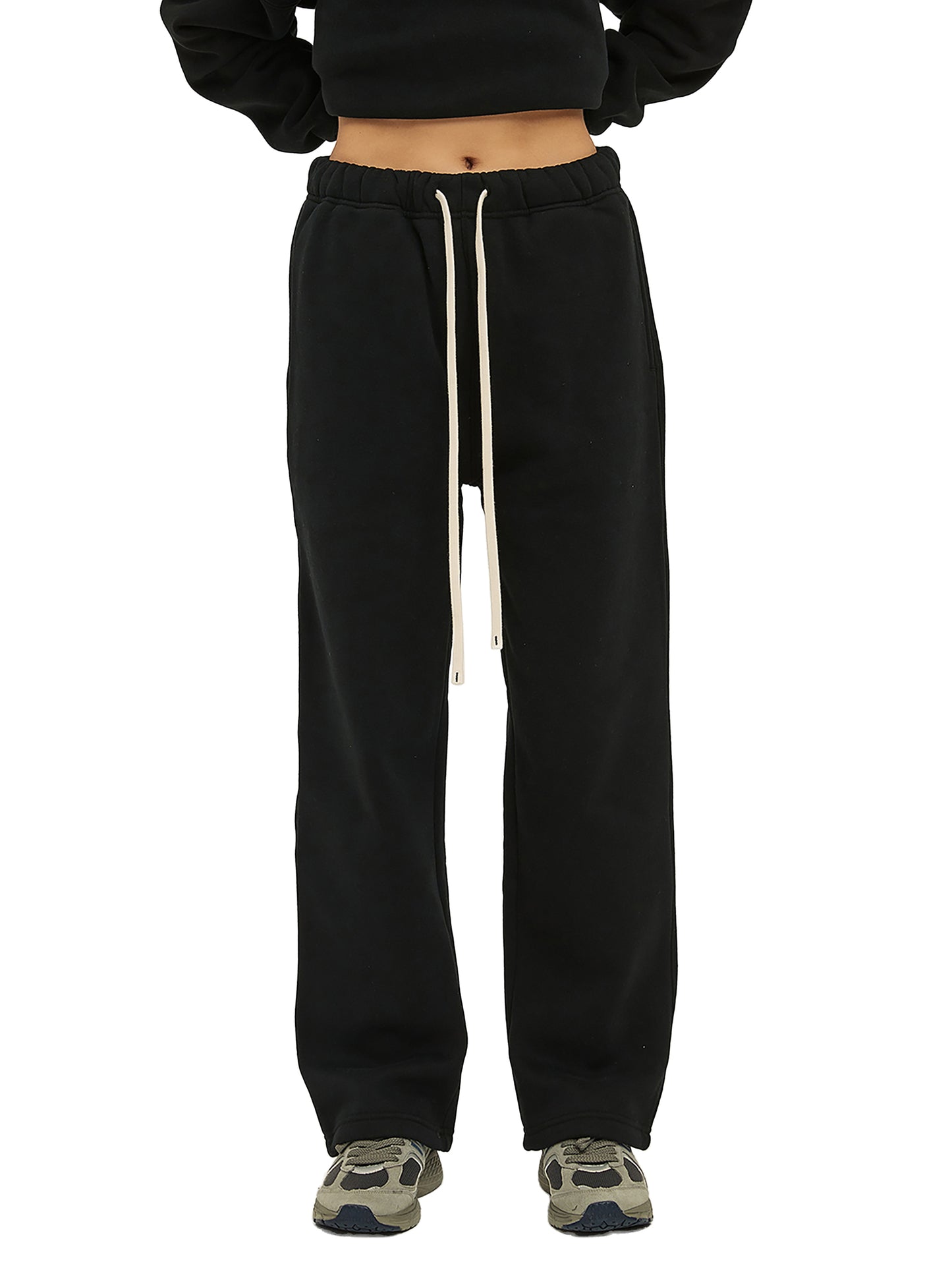 open bottom sweats
